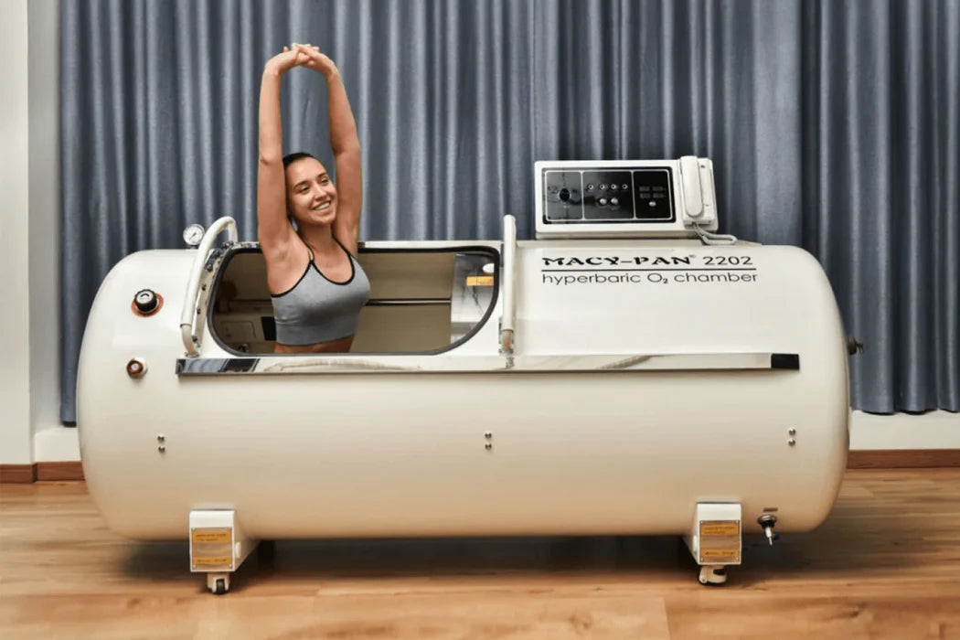 Macy-Pan HE-2202 34 Inch Hard Shell Hyperbaric oxygen Chamber 2.0 ATA